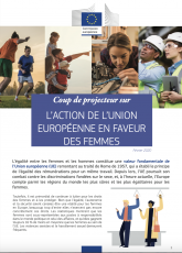 Spotlight on the European Union's action in favour of women