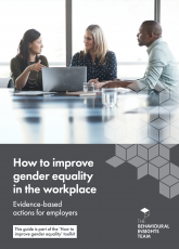 How to improve gender equality in the workplace (toolkit)